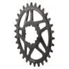 Wolf Tooth Components SRAM Direct Mount Elliptical Chainring (Black) (Drop-Stop A) (Single) (0mm Offset) (30T)