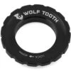 Wolf Tooth Components Centerlock Rotor Lockring (Black) -Wolf Tooth rtr lckrng blk