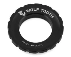 Wolf Tooth Components Centerlock Rotor Lockring (Black)