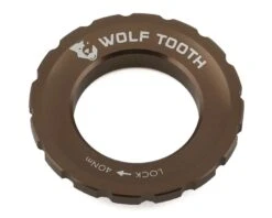 Wolf Tooth Components Centerlock Rotor Lockring (Espresso)