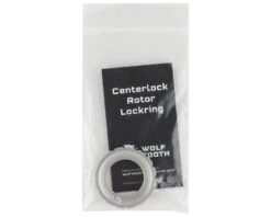 Wolf Tooth Components Centerlock Rotor Lockring (Silver) -Wolf Tooth rtr lckrng sil 1