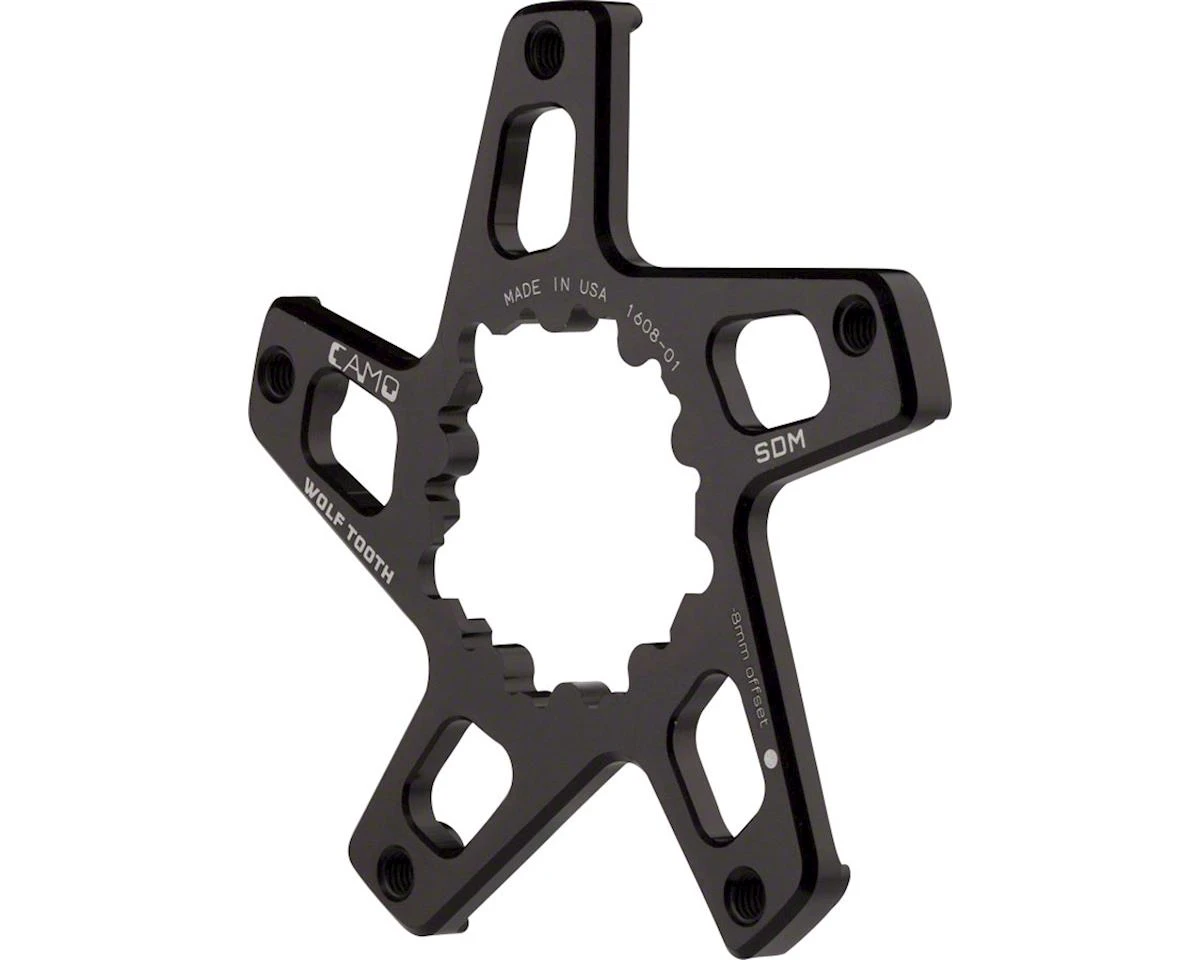 Wolf Tooth Components CAMO SRAM Direct Mount Spider (-6mm Offset) 3 Wolf Tooth Components CAMO SRAM Direct Mount Spider (-6mm Offset)