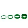 Wolf Tooth Components 1-1/8" Headset Spacer Kit (Green) (3, 5, 10, 15mm) -Wolf Tooth spacer grn kit1