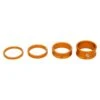 Wolf Tooth Components 1-1/8" Headset Spacer Kit (Orange) (3, 5, 10, 15mm) -Wolf Tooth spacer org kit1