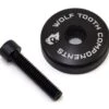 Wolf Tooth Components Ultralight Stem Cap W/ Integrated Spacer (Black) (5mm) -Wolf Tooth stemcap5mmblk1