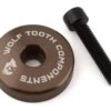 Wolf Tooth Components Ultralight Stem Cap W/ Integrated Spacer (Espresso) (5mm)