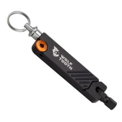 Wolf-tooth Wolf Tooth 6-Bit Hex Wrench Keyring Multitool - Orange -Wolf Tooth wolf tooth 6 bit key or 01 1446412