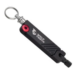 Wolf-tooth Wolf Tooth 6-Bit Hex Wrench Keyring Multitool - Red -Wolf Tooth wolf tooth 6 bit key rd 02 1443213