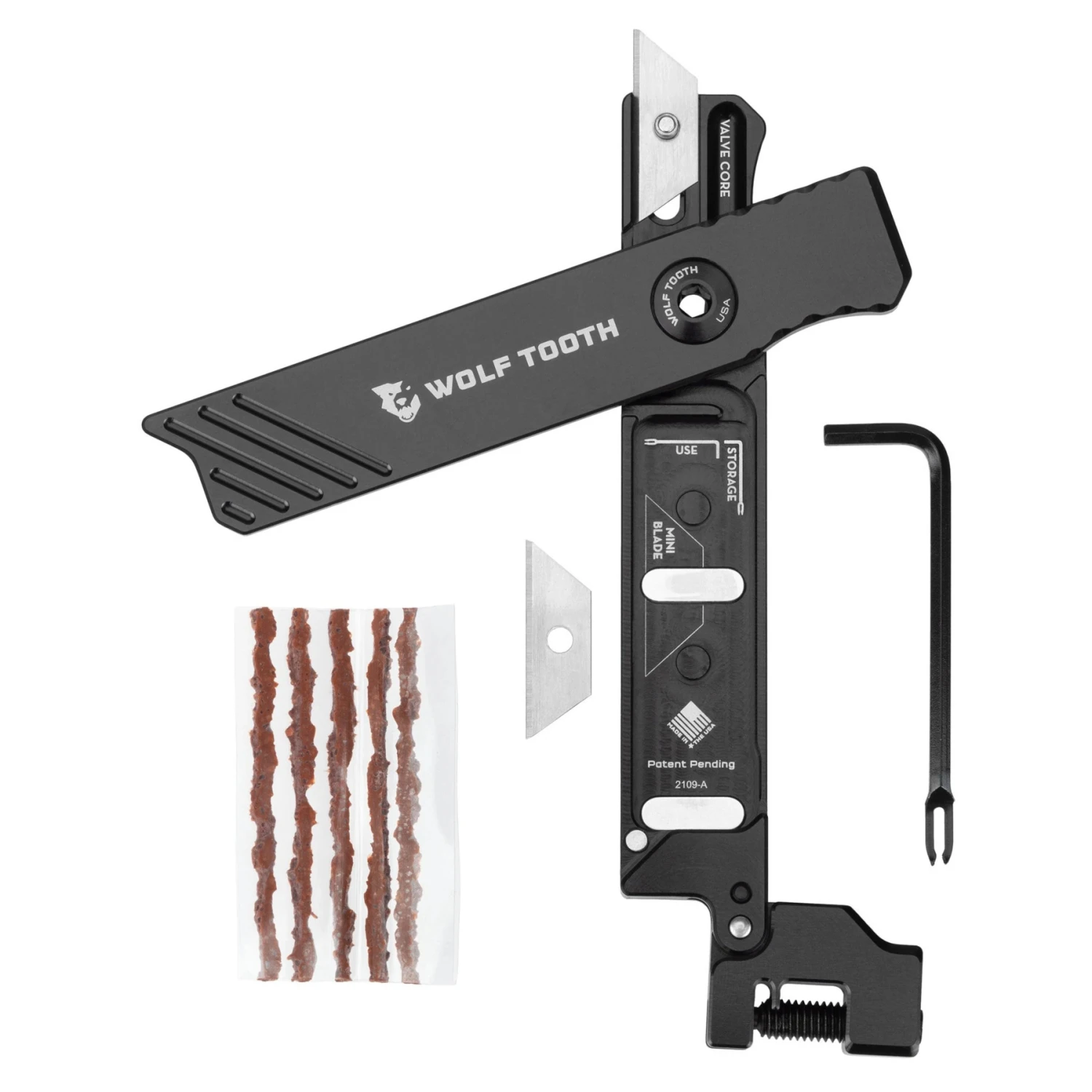 Wolf-tooth Wolf Tooth 8-Bit Kit One Multitool - Black 8 Wolf-tooth Wolf Tooth 8-Bit Kit One Multitool - Black - Image 6