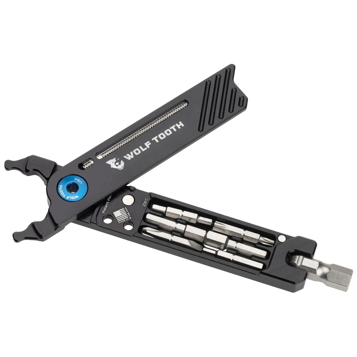Wolf-tooth Wolf Tooth 8-Bit Pack Pliers - Black / Blue 3 Wolf-tooth Wolf Tooth 8-Bit Pack Pliers - Black / Blue