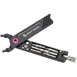 Wolf-tooth Wolf Tooth 8-Bit Pack Pliers - Black / Purple