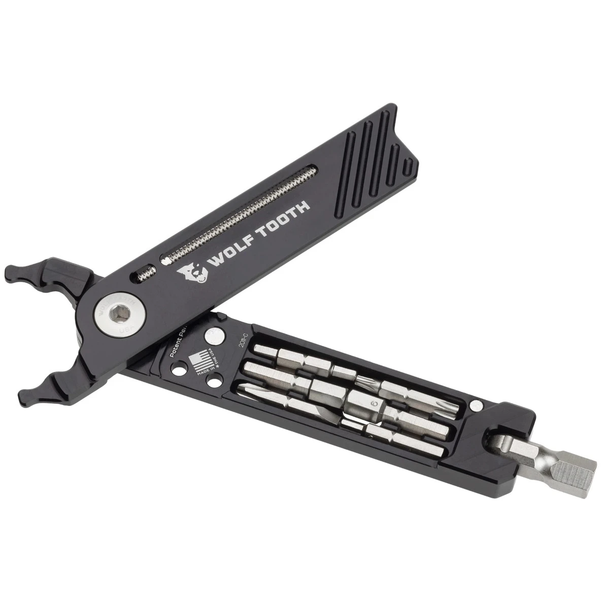 Wolf-tooth Wolf Tooth 8-Bit Pack Pliers - Black / Silver 3 Wolf-tooth Wolf Tooth 8-Bit Pack Pliers - Black / Silver