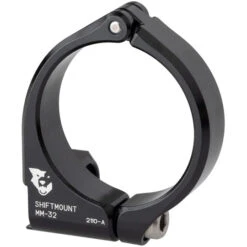 Wolf-tooth Wolf Tooth ShiftMount Clamp For Mounting SRAM MatchMaker Shifter To Dropper Handlebar - 31.8 Mm - Black