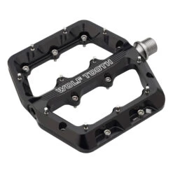 Wolf-tooth Wolf Tooth Waveform Flat Pedals - Large - Black
