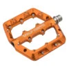 Wolf-tooth Wolf Tooth Waveform Flat Pedals - Large - Orange