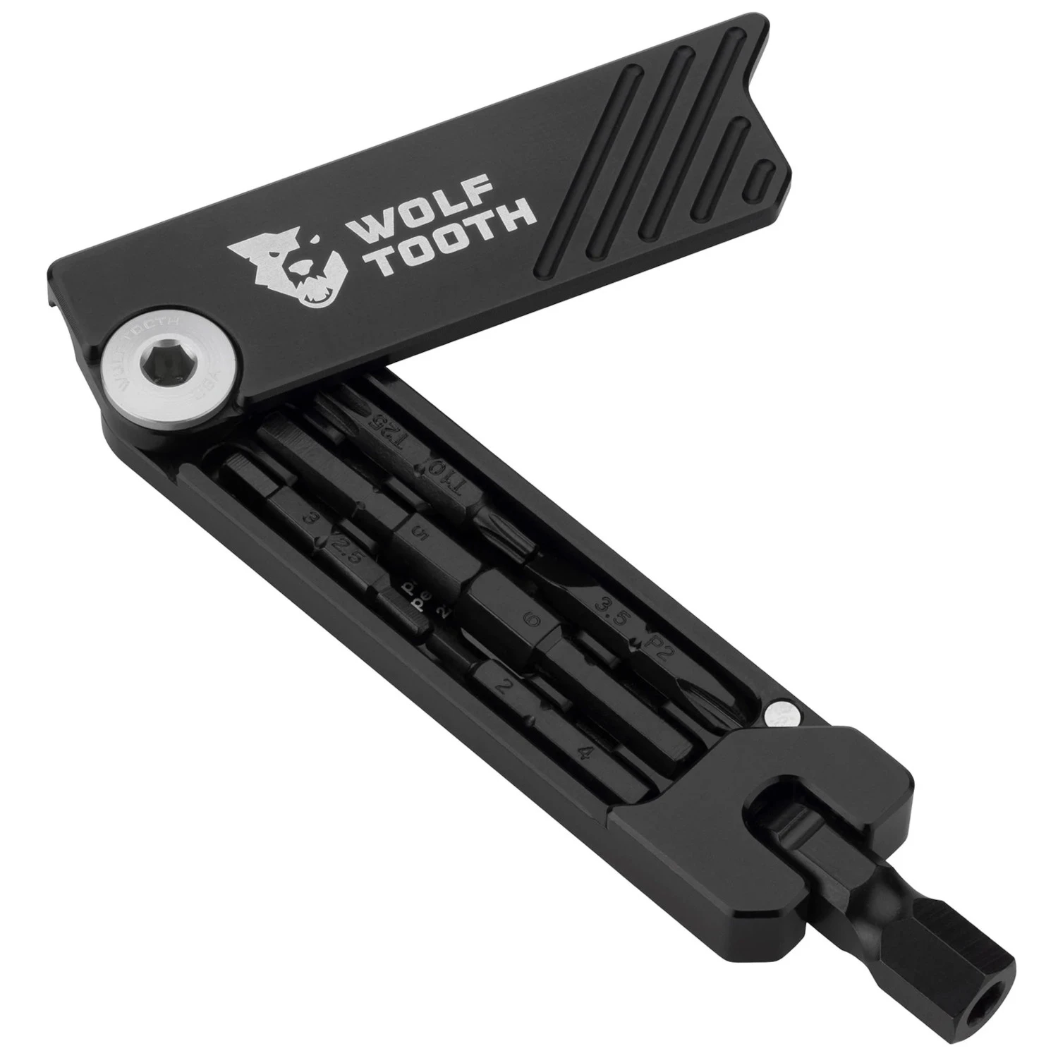 Wolf-tooth Wolf Tooth 6-Bit Hex Wrench Multitool - Silver 3 Wolf-tooth Wolf Tooth 6-Bit Hex Wrench Multitool - Silver