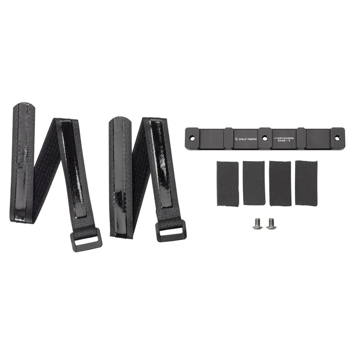 Wolf-tooth Wolf Tooth B-RAD Everywhere Base For Equipment - 3 Bolt - Black 3 Wolf-tooth Wolf Tooth B-RAD Everywhere Base For Equipment - 3 Bolt - Black