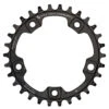 Wolf-tooth Wolf Tooth Drop Stop Narrow-Wide Chainring - 94mm - 5-Arms - Black -Wolf Tooth wt nw 94bcd 30t black 02 994308
