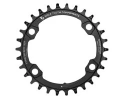 Wolf Tooth Components Shimano Chainring (Black) (XT 8000/SLX M7000) (Drop-Stop A) (Single) (30T) (96mm BCD)