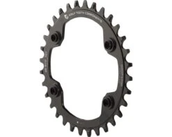 Wolf Tooth Components Shimano Chainring (Black) (XTR M9000/M9020) (Drop-Stop A) (Single) (30T) (96mm BCD)